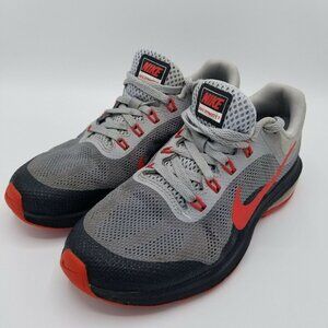 Nike Max Dynasty 2 Youth Size 5Y or Ladies 6.5 Gray Red 859575-004‎